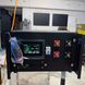 Акумулятор LiFePO4 48V 314Ah 16 кВт&middot;год з інверторною BMS JK у чорному металевому корпусі із сенсорним дисплеєм 4.3 дюйми &mdash; вигляд спереду