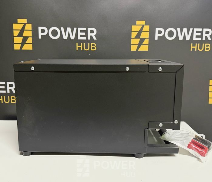 Акумулятор в зборі на 3,6 кВт (3584 Wh) з 4-х комірок LiFePO4 280Ah Grade-A, дисплей 3,2 дюйми і пара прохідних клем DC 200 А BMS 100A (збірка акумуляторна на 3,6 кВт) ручка збоку  0054 фото