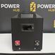 Акумулятор LiFePO4 12V 314Ah 4 кВт&middot;год BMS 200A у чорному металевому корпусі з LED-дисплеєм 3.2 дюйми &mdash; вигляд спереду